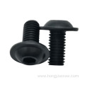 Flanged Button Head Socket Black Cap Screws